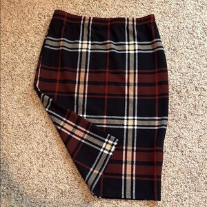 Plaid skirt